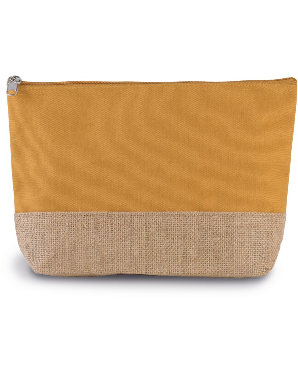 Tassen & Zakken KIMOOD Etui van katoencanvas en jute voor bedrukking &amp; borduring
