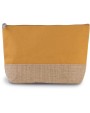 Tassen & Zakken KIMOOD Etui van katoencanvas en jute voor bedrukking &amp; borduring