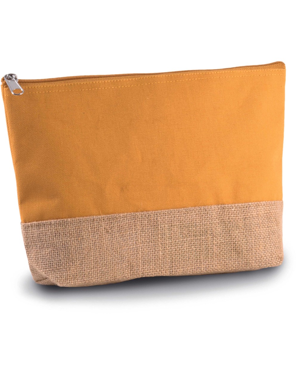 Tassen & Zakken KIMOOD Etui van katoencanvas en jute voor bedrukking &amp; borduring