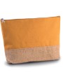 KIMOOD Pochette en toiles de coton et jute  personnalisable