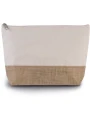 KIMOOD Pochette en toiles de coton et jute /api/colors/e4673c21-e8cb-492b-aa0c-b227b8618401 personnalisable