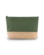Tassen & Zakken KIMOOD Etui van katoencanvas en jute voor bedrukking &amp; borduring