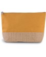 Tassen & Zakken KIMOOD Etui van katoencanvas en jute voor bedrukking &amp; borduring