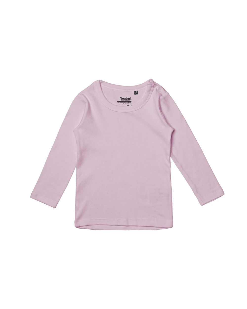 T-shirts NEUTRAL Babies Long Sleeve T-Shirt voor bedrukking &amp; borduring
