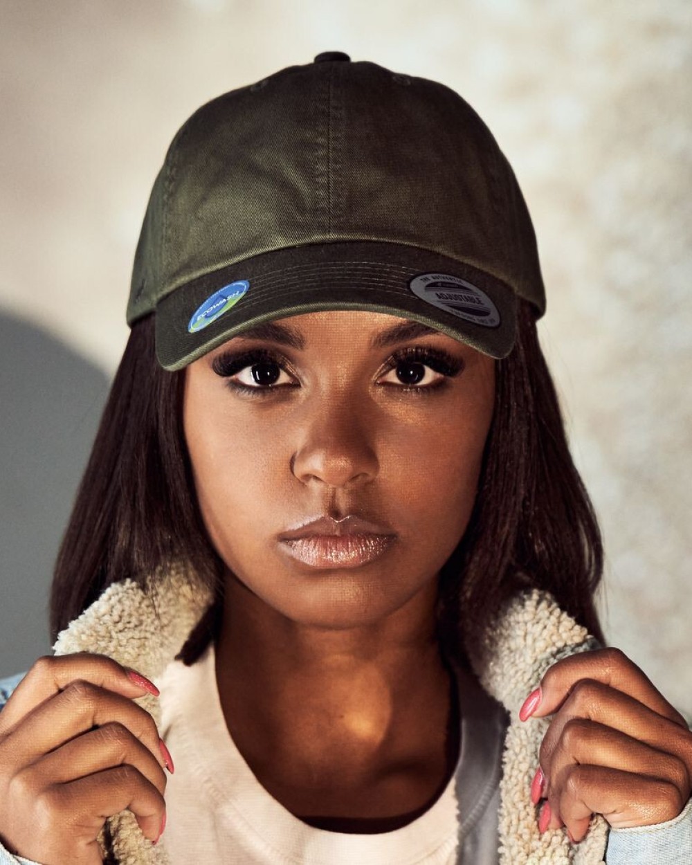 FLEXFIT ECOWASH DAD CAP Kappen personalisierbar