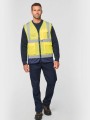 Gilets de sécurité à personnaliser WK. DESIGNED TO WORK Gilet de sécurité haute visibilité recyclé avec zip unisexe 