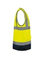 WK. DESIGNED TO WORK Gilet de sécurité haute visibilité recyclé avec zip unisexe /api/colors/6533ef2a-e10a-4578-bbf8-4f6883629883 personnalisable