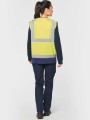 Gilets de sécurité à personnaliser WK. DESIGNED TO WORK Gilet de sécurité haute visibilité recyclé avec zip unisexe 