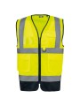 WK. DESIGNED TO WORK Gilet de sécurité haute visibilité recyclé avec zip unisexe /api/colors/6533ef2a-e10a-4578-bbf8-4f6883629883 personnalisable
