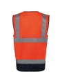 WK. DESIGNED TO WORK Gilet de sécurité haute visibilité recyclé avec zip unisexe /api/colors/280cf50f-5f1d-4b0c-aa02-2c4cd948b4a1 personnalisable