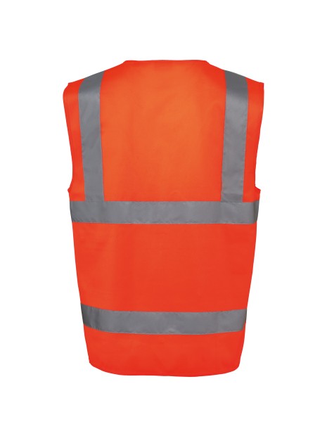 WK. DESIGNED TO WORK Gilet de sécurité haute visibilité recyclé avec zip unisexe /api/colors/90c20369-d143-4c05-8572-a2b0711d7da2 personnalisable