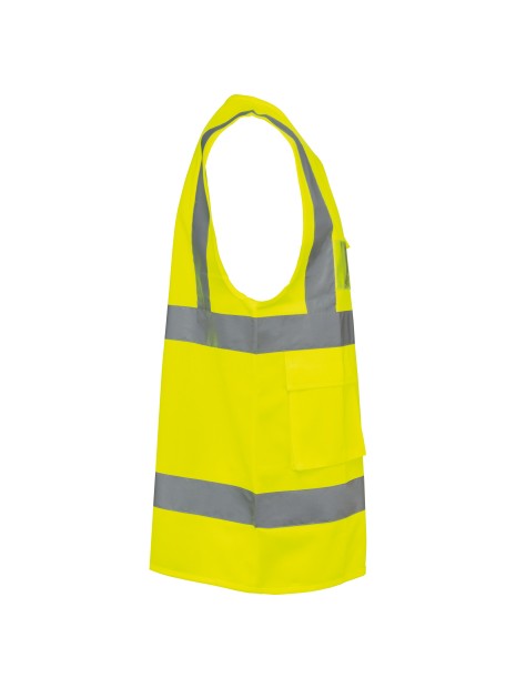 WK. DESIGNED TO WORK Gilet de sécurité haute visibilité recyclé avec zip unisexe /api/colors/a8be2148-39c6-48e4-b074-ca83b6be24cf personnalisable