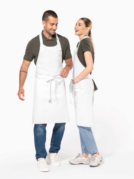 Tabliers à personnaliser KARIBAN Tablier coton lavage haute température 