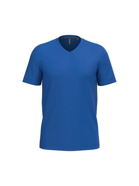 KARIBAN T-shirt col V manches courtes homme /api/colors/cdd6ba31-692e-4c2e-b1b4-a3a4a50cf176 personnalisable
