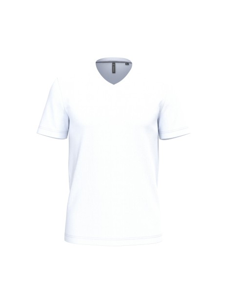 KARIBAN T-shirt col V manches courtes homme /api/colors/7a92cd2d-10d2-40b4-928b-296bb7487506 personnalisable