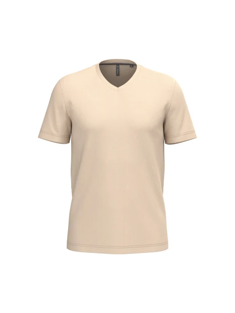 KARIBAN T-shirt col V manches courtes homme /api/colors/1d539d1a-76f0-4132-93c4-8034fe18b1e9 personnalisable