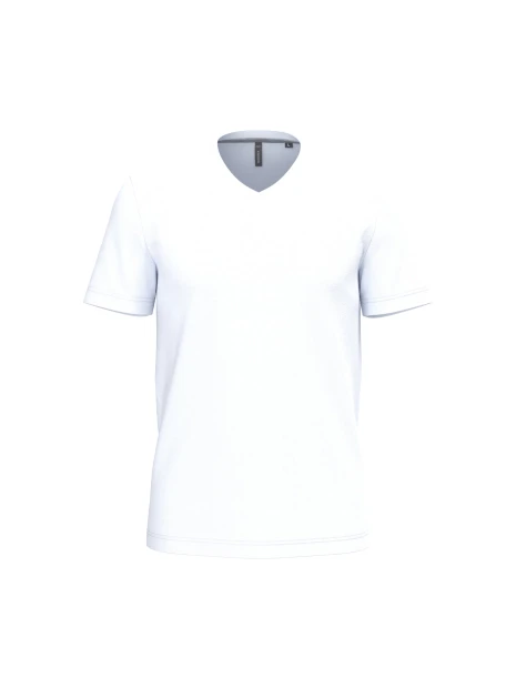 KARIBAN T-shirt col V manches courtes homme /api/colors/7a92cd2d-10d2-40b4-928b-296bb7487506 personnalisable