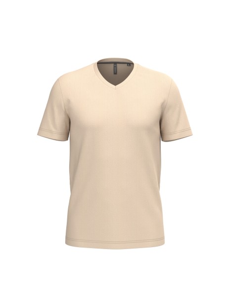 KARIBAN T-shirt col V manches courtes homme /api/colors/1d539d1a-76f0-4132-93c4-8034fe18b1e9 personnalisable