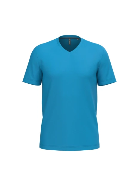 KARIBAN T-shirt col V manches courtes homme /api/colors/3848809b-00f3-4a7f-8b57-fc0187a98ade personnalisable