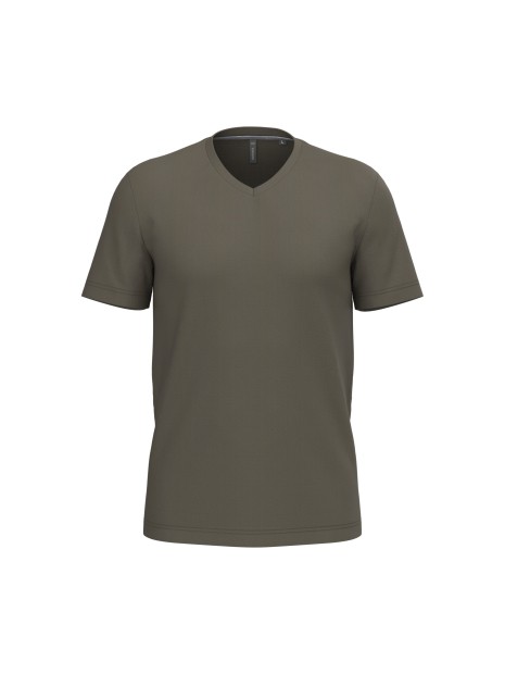KARIBAN T-shirt col V manches courtes homme /api/colors/7d4189a1-61a3-430b-83e5-a3a6fe159806 personnalisable