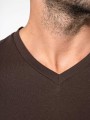 T-Shirts à personnaliser KARIBAN T-shirt col V manches courtes homme 
