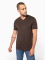 T-Shirts à personnaliser KARIBAN T-shirt col V manches courtes homme 