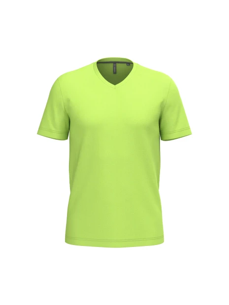 KARIBAN T-shirt col V manches courtes homme /api/colors/8facb4b8-f974-4489-9f35-f89e0fd34bf7 personnalisable