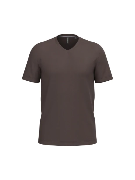 KARIBAN T-shirt col V manches courtes homme /api/colors/b1e9730e-2307-4dc6-a97e-0dcccdb1ecfa personnalisable