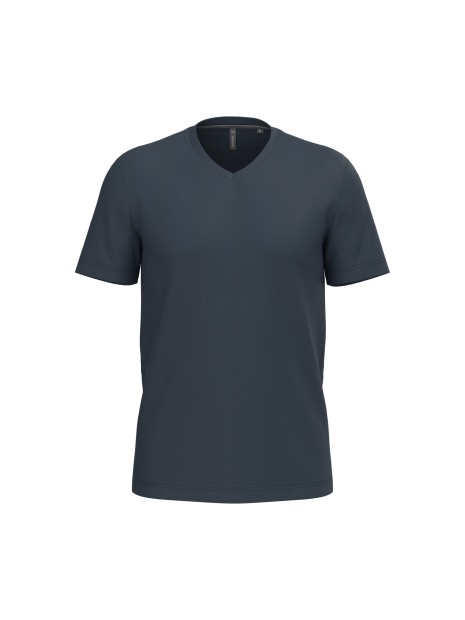KARIBAN T-shirt col V manches courtes homme /api/colors/b68891a9-1d28-4f7a-8deb-775c45027afd personnalisable
