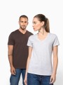 T-Shirts à personnaliser KARIBAN T-shirt col V manches courtes homme 