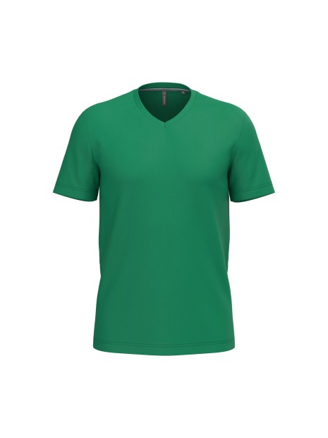 KARIBAN T-shirt col V manches courtes homme /api/colors/8e228bbe-4407-4cbc-b57b-e0b7f7e9d211 personnalisable