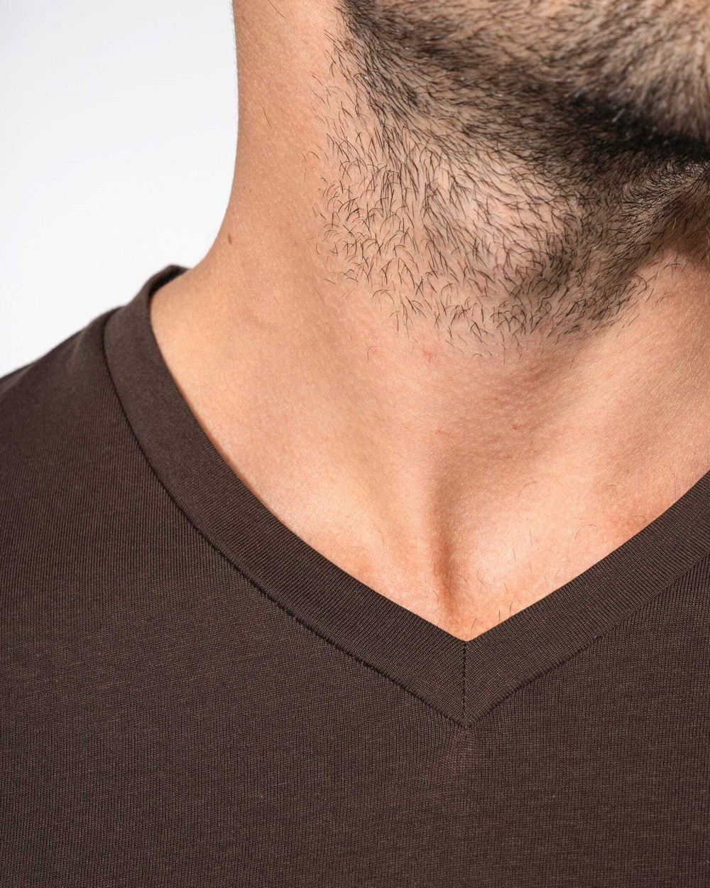 KARIBAN Herren-T-Shirt V-Ausschnitt kurze Ärmel T-Shirts personalisierbar