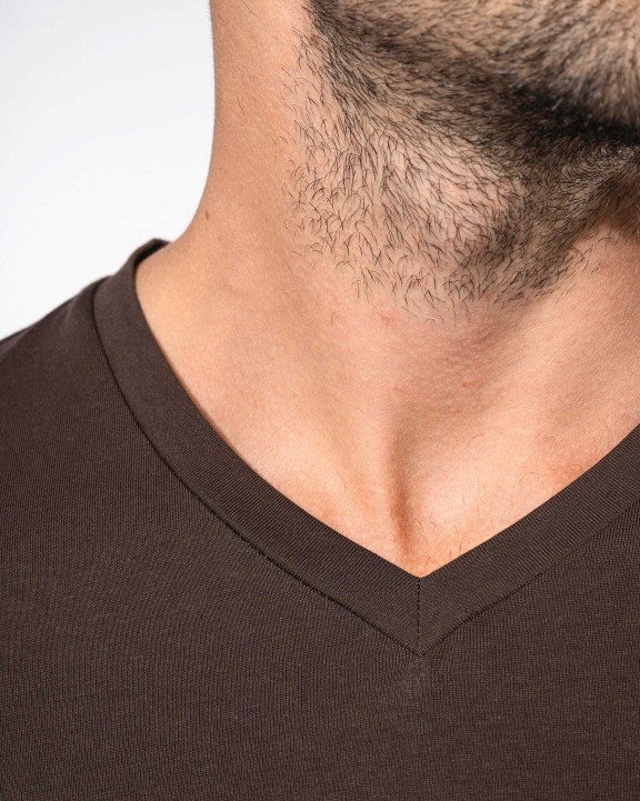 T-Shirts personnalisable KARIBAN T-shirt col V manches courtes homme