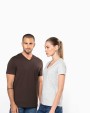 KARIBAN Herren-T-Shirt V-Ausschnitt kurze Ärmel T-Shirts personalisierbar