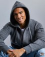 Sweat-shirts personnalisable RUSSELL Men's Authentic Melange Zipped Hood Sweat