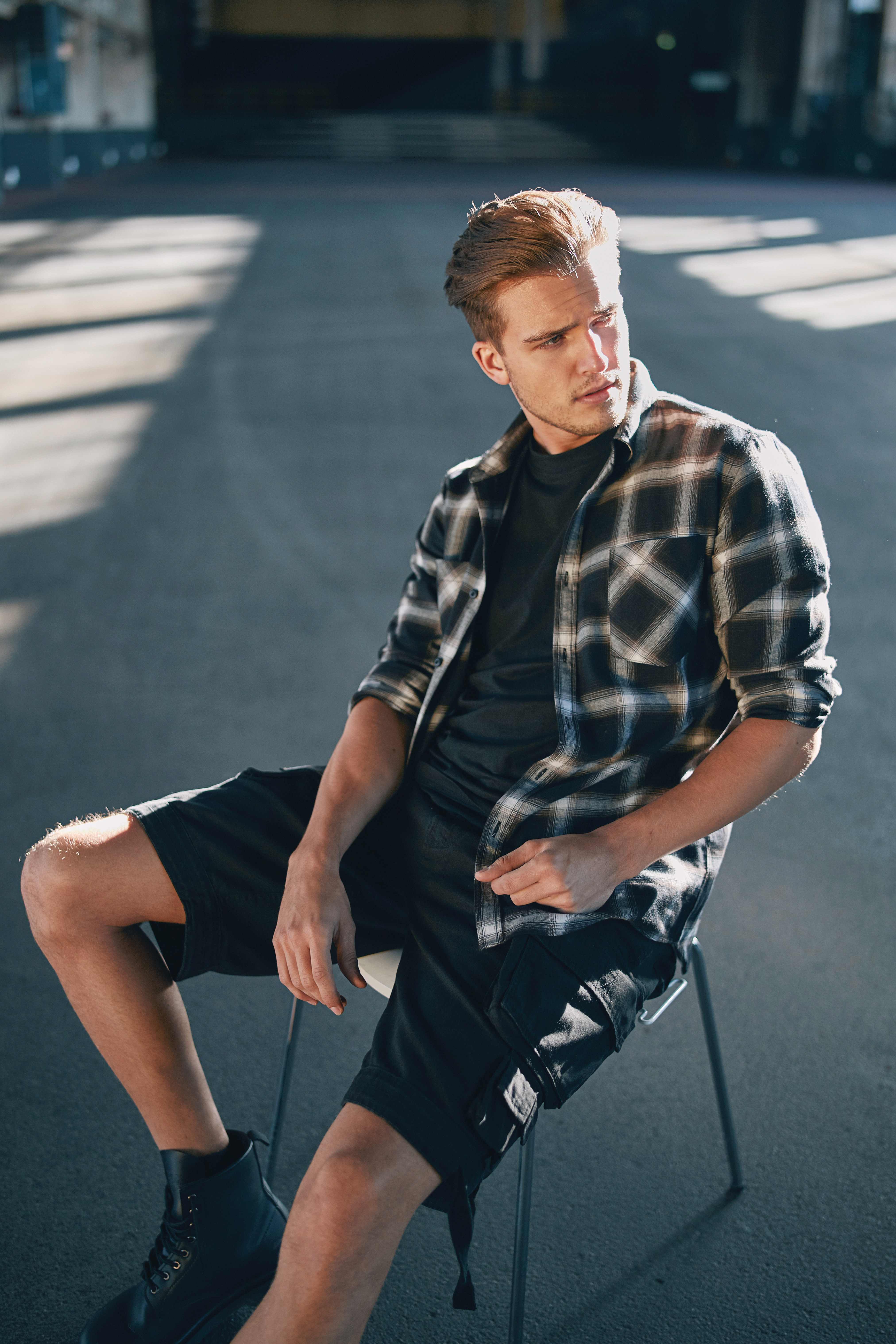 BUILD YOUR BRAND Savage vintage shorts Bermudas & Shorts personalisierbar