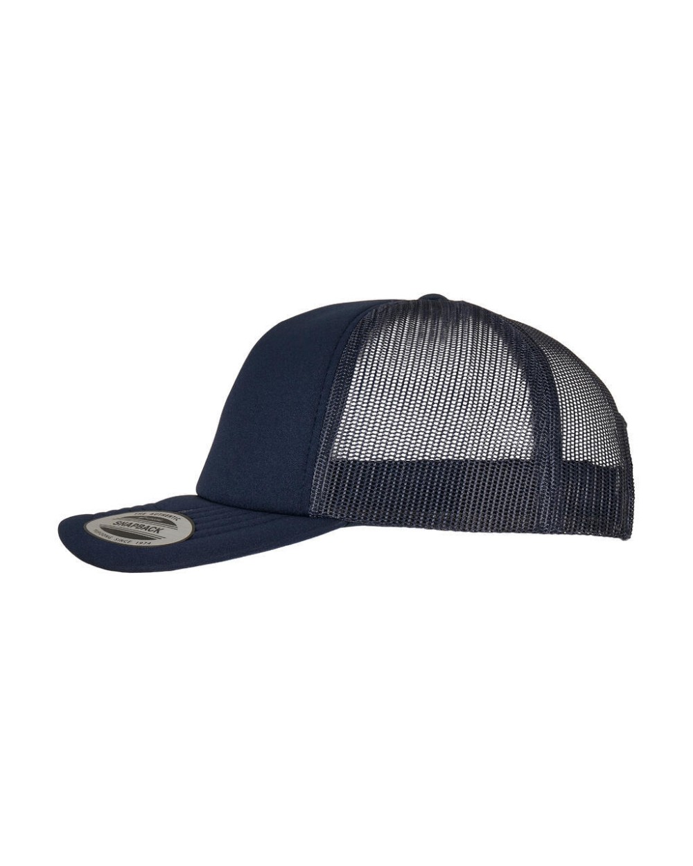 FLEXFIT Classic Curved Visor Foam Trucker Cap Kappen personalisierbar