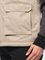 Vestes à personnaliser WK. DESIGNED TO WORK Gilet polycoton multipoches rembourré unisexe 