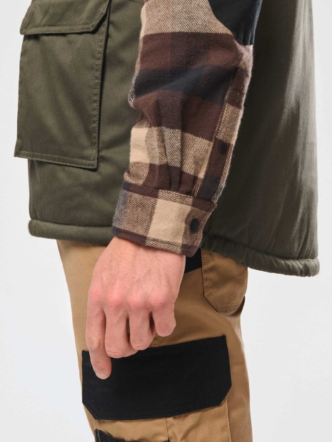 Vestes à personnaliser WK. DESIGNED TO WORK Gilet polycoton multipoches rembourré unisexe 