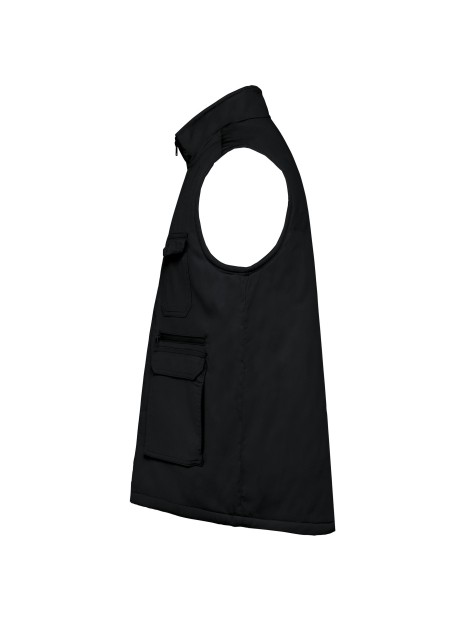 WK. DESIGNED TO WORK Gilet polycoton multipoches rembourré unisexe /api/colors/b9fdad4a-5e94-45cb-8c03-c08b349b28c3 personnalisable