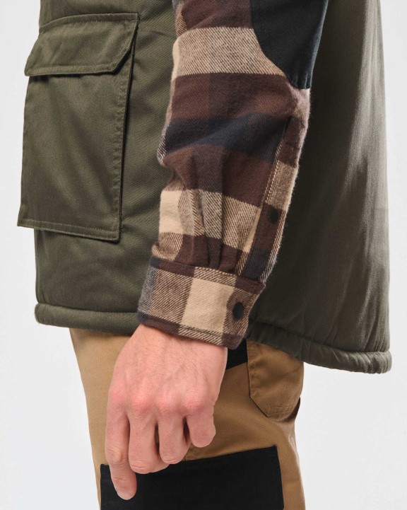 Vestes personnalisable WK. DESIGNED TO WORK Gilet polycoton multipoches rembourré unisexe