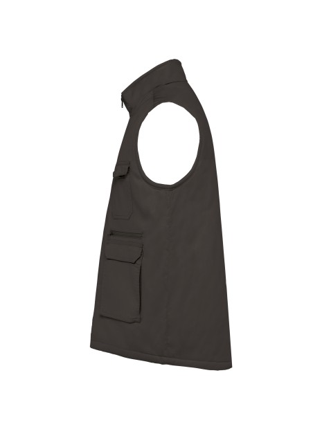 WK. DESIGNED TO WORK Gilet polycoton multipoches rembourré unisexe /api/colors/3664e9be-231a-44a8-bacd-707b001b474c personnalisable