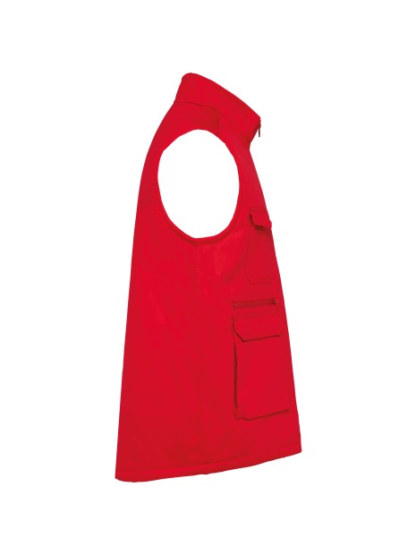 WK. DESIGNED TO WORK Gilet polycoton multipoches rembourré unisexe /api/colors/c953313a-9c9d-493b-934e-ddcf8fada2ae personnalisable