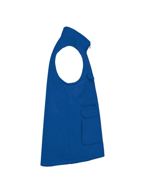 WK. DESIGNED TO WORK Gilet polycoton multipoches rembourré unisexe /api/colors/cdd6ba31-692e-4c2e-b1b4-a3a4a50cf176 personnalisable