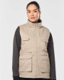 Vestes personnalisable WK. DESIGNED TO WORK Gilet polycoton multipoches rembourré unisexe