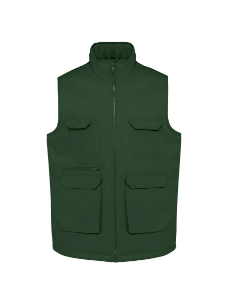 WK. DESIGNED TO WORK Gilet polycoton multipoches rembourré unisexe /api/colors/04ff5422-733a-4283-80b4-be8cd0eba314 personnalisable