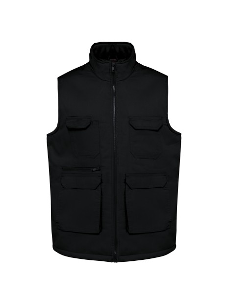 WK. DESIGNED TO WORK Gilet polycoton multipoches rembourré unisexe /api/colors/b9fdad4a-5e94-45cb-8c03-c08b349b28c3 personnalisable