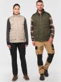 Vestes à personnaliser WK. DESIGNED TO WORK Gilet polycoton multipoches rembourré unisexe 