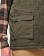 WK. DESIGNED TO WORK Gefütterte Unisex-Weste aus  Baumwollpolyester Jacken personalisierbar