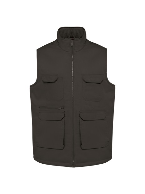 WK. DESIGNED TO WORK Gilet polycoton multipoches rembourré unisexe /api/colors/3664e9be-231a-44a8-bacd-707b001b474c personnalisable